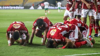 تفاصيل الاصابة المفاجئة لـ صلاح محسن قبل مواجهه الاياب أمام سان جورج
