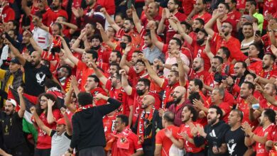 "عاجل" من أجل دعم فلسطين .. طلب جماهيري من الأهلي خلال مباراة سيمبا
