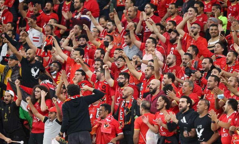 "عاجل" من أجل دعم فلسطين .. طلب جماهيري من الأهلي خلال مباراة سيمبا