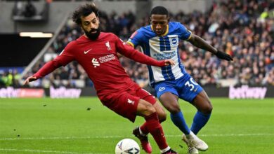 رقم جديد ينتظر صلاح في حالة التسجيل أمام برايتون