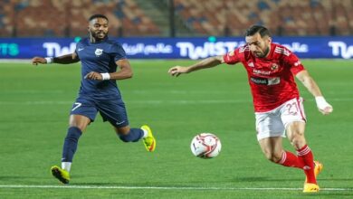 طاقم تحكيم مباراة الأهلي وانبي في الكأس بالكامل