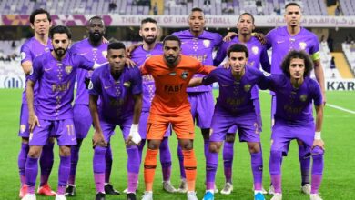 "عاجل" تشكيل العين الاماراتي والبدلاء لمواجهه النصر في ربع نهائي أسيا