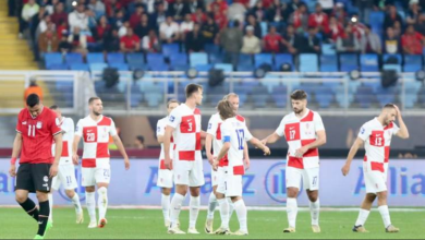 مباراة مصر وكرواتيا، الفراعنة تسقط برباعية وتخسر بطولة العاصمة الادارية