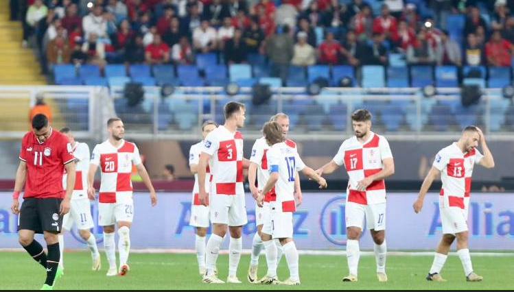 مباراة مصر وكرواتيا، الفراعنة تسقط برباعية وتخسر بطولة العاصمة الادارية