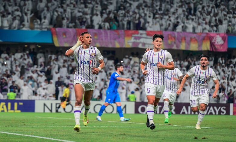 الهلال أمام العين، "عاجل" تشكيل بطل الامارات أمام الأزرق السعودي