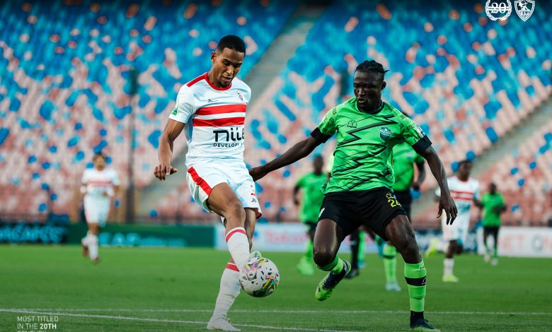 موعد مباراة الزمالك ودريمز، القناة الناقلة ومعلق اللقاء