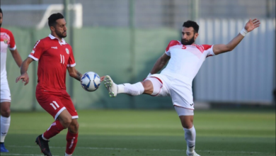 موعد مباراة الأردن ولبنان في بطولة إتحاد غرب آسيا، القنوات الناقلة ومعلقين اللقاء