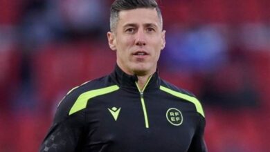 أدار مباراة قمة الدوري المصري، الاعلام رسميا عن حكم ريال مدريد وبرشلونة