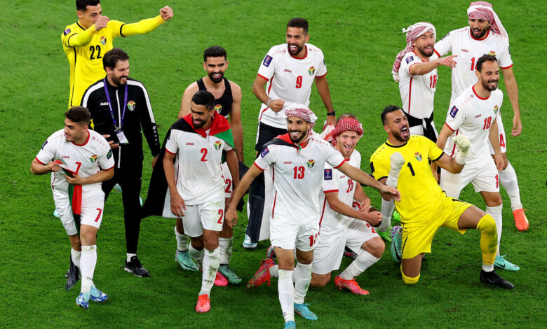 مواعيد مباريات منتخب الأردن في كأس العرب