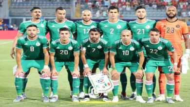 مواعيد مباريات منتخب الجزائر في كأس العرب