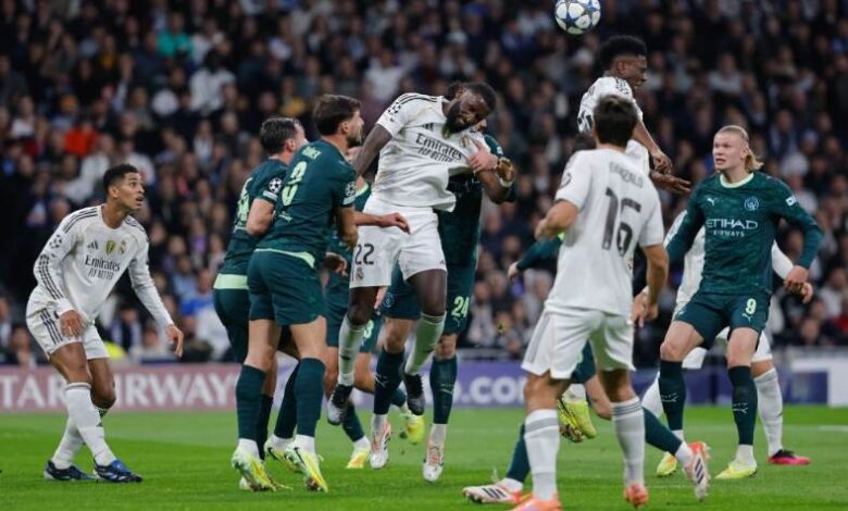 نتيجة مباراة مانشيستر سيتي وريال مدريد، عاجل