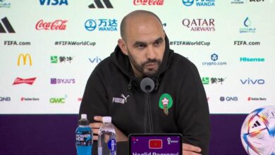 مدرب المغرب وتصريحاته قبل افتتاح أمم أفريقيا