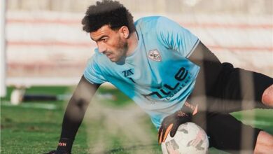 محمد عواد الحارس الأساسي لمنتخب مصر في كأس العرب