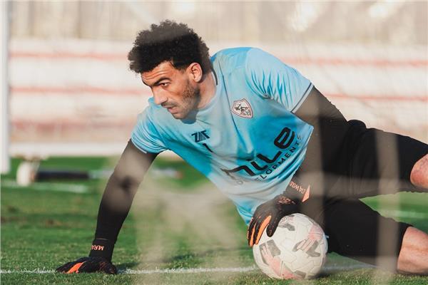 محمد عواد الحارس الأساسي لمنتخب مصر في كأس العرب