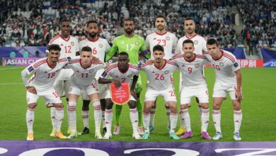 تشكيل الإمارات أمام السعودية فى كأس العرب، عاجل