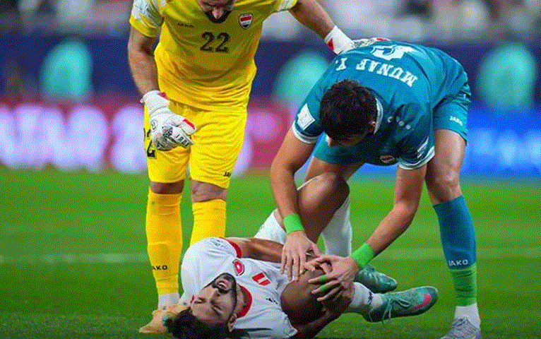 الأردن يعلن رسميا طبيعة اصابة يزن النعيمات