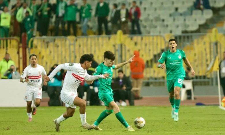 نتيجة مباراة الزمالك والمصري في الكونفدرالية، عاجل