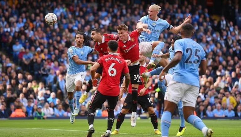 موعد مباراة مانشستر يونايتد ومانشستر سيتي في الدوري الانجليزي، القناة الناقلة ومعلق اللقاء