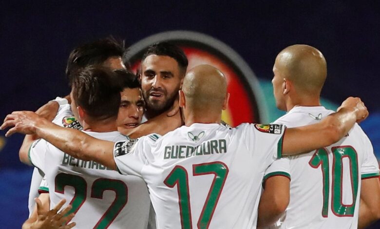 تشكيل الجزائر لمواجهه الكونغو الديمقراطية في دور الـ 16 من أمم الأفريقيا، عاجل