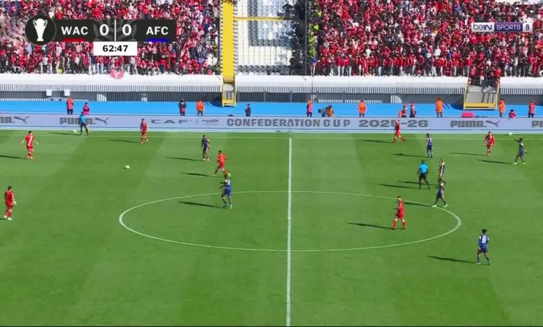 الترتيب النهائي لمجموعة الوداد المغربي في الكونفدرالية