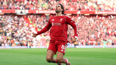 ليفربول يكشف مدة غياب دومينيك سوبوسلاي بعد الطرد أمام السيتي
