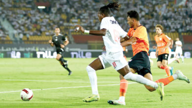 رد فعل معتمد جمال تجاه شيكوبانزا عقب أزماته الأخيرة في الزمالك