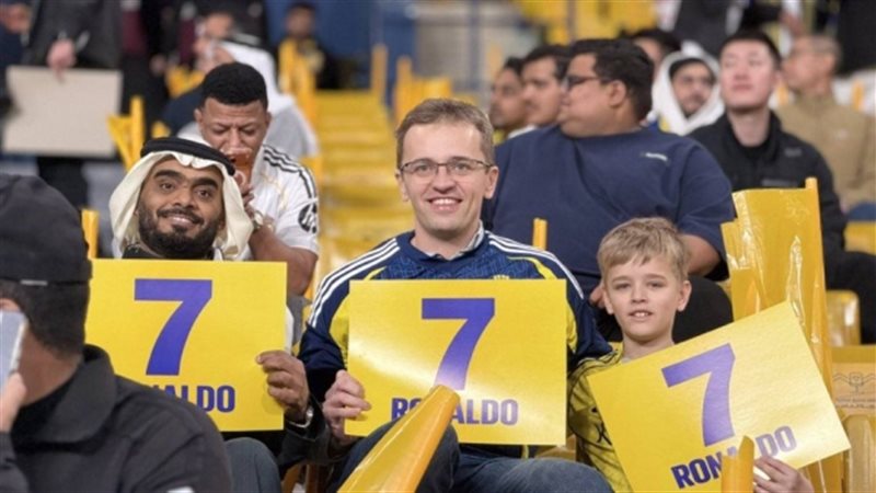 رد فعل جماهير النصر تجاه موقف كريستيانو رونالدو وغيابه عن مباراة اتحاد جدة