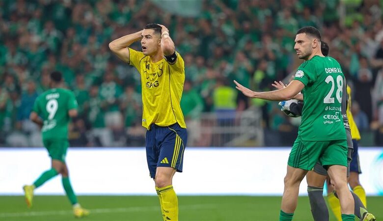 سر غضب كريستيانو رونالدو