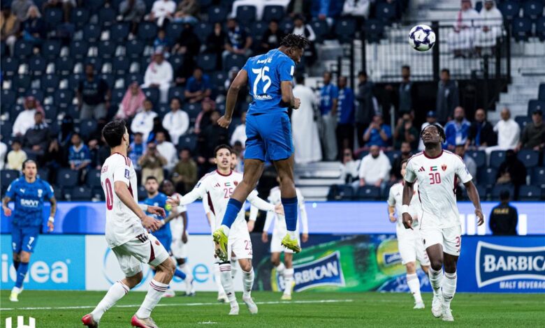 نتيجة مباراة الهلال والوحدة الإماراتي في دوري أبطال أسيا، عاجل