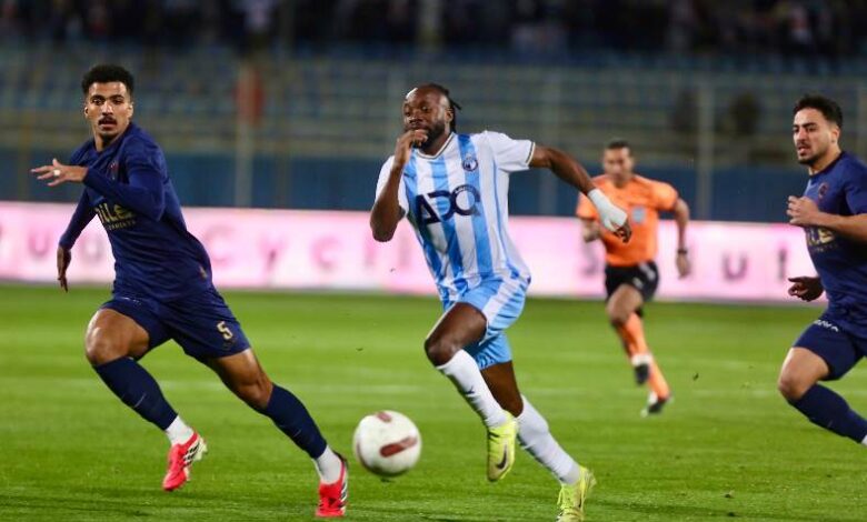 نتيجة الشوط الأول للزمالك أمام بيراميدز