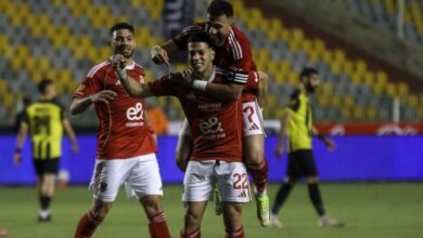 نتيجة مباراة الأهلي والمقاولون العرب، عاجل