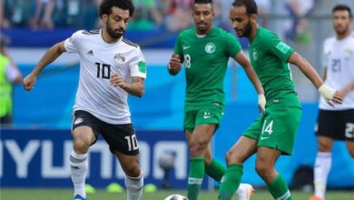 موعد مباراة مصر والسعودية، والقنوات الناقلة لها