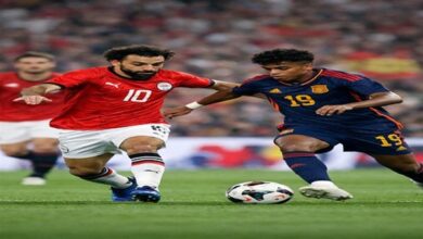 القناة الناقلة لمباراة مصر وإسبانيا، موعد المباراة والمعلقين
