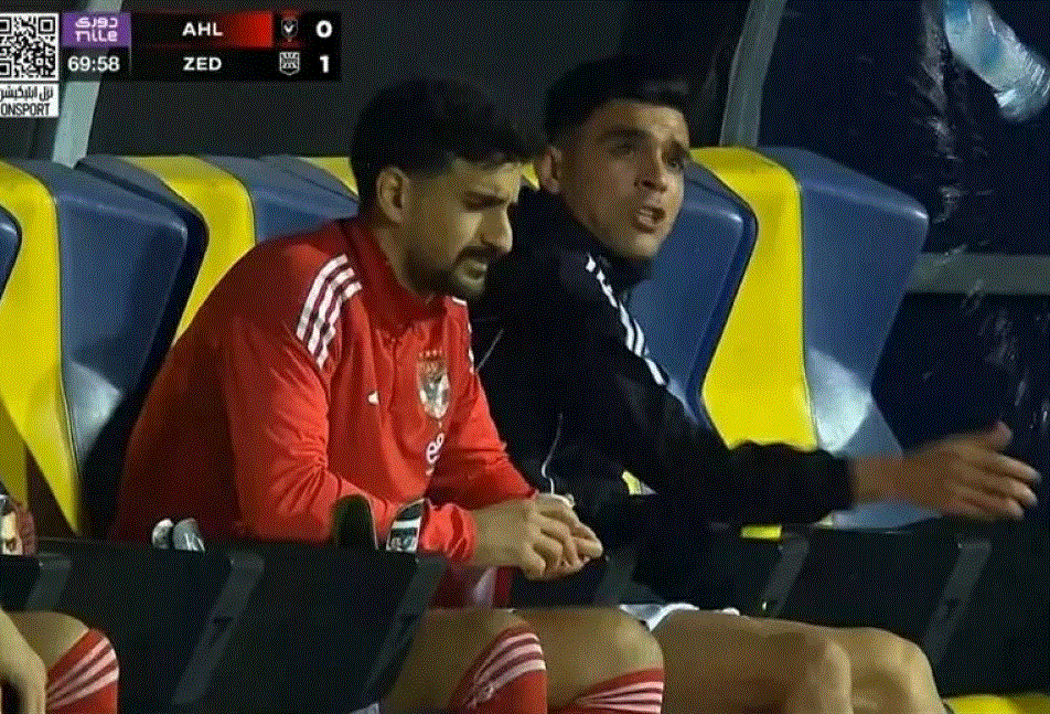 موقف الأهلي من لقطة غضب بنشرقي أمام زد