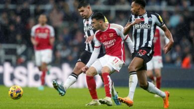 موعد مباراة آرسنال ونيوكاسل، القناة الناقلة ومعلق اللقاء