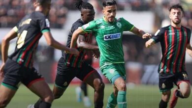 موعد مباراة الجيش الملكي والرجاء، القناة الناقلة ومعلق اللقاء