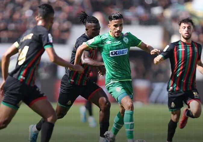 موعد مباراة الجيش الملكي والرجاء، القناة الناقلة ومعلق اللقاء