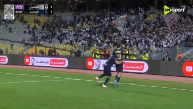 نتيجة الشوط الأول بين الزمالك والمصري، عاجل