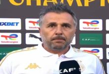 تقارير: احتمال عقوبات من “كاف” ضد مدرب الترجي بعد مواجهة صن داونز