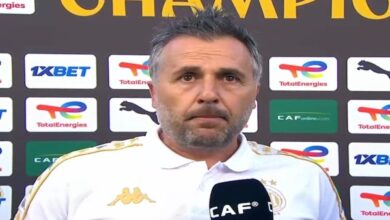 تقارير: احتمال عقوبات من “كاف” ضد مدرب الترجي بعد مواجهة صن داونز