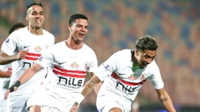 مباراة الزمالك والمصري، من رجل المباراة