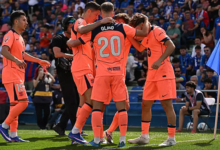 نتيجة مباراة برشلونة وخيتافي في الدوري الأسباني، عاجل