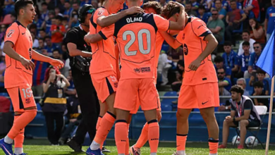 نتيجة مباراة برشلونة وخيتافي في الدوري الأسباني، عاجل