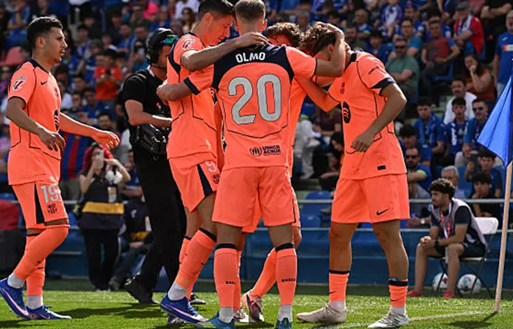 نتيجة مباراة برشلونة وخيتافي في الدوري الأسباني، عاجل