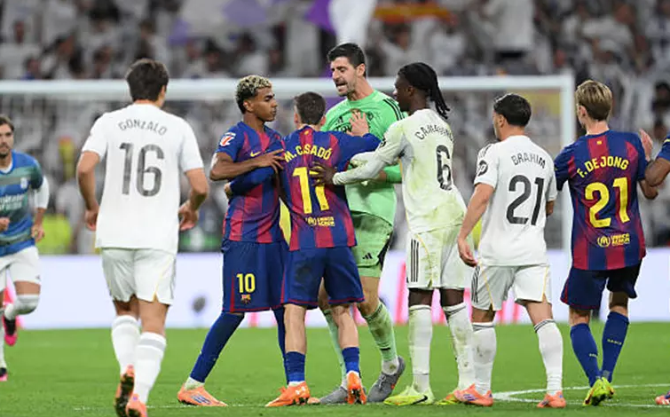 موعد كلاسيكو ريال مدريد وبرشلونة يتحدد رسميًا