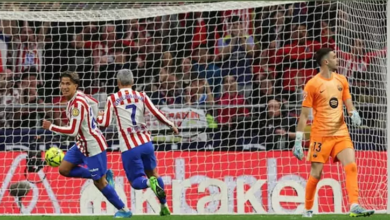 نتيجة مباراة برشلونة وأتلتيكو مدريد، عاجل