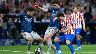 نتيجة مباراة أتلتيكو مدريد وآرسنال، عاجل