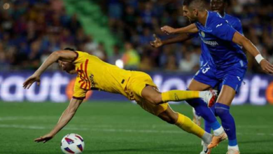 موعد مباراة برشلونة وخيتافي، القناة الناقلة ومعلق اللقاء