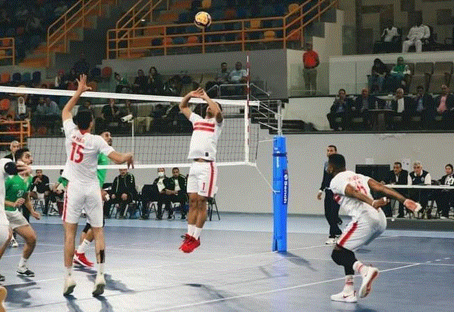 الزمالك ينسحب من بطولة إفريقيا للطائرة بسبب الضغوط المالية