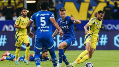 موعد مباراة النصر والهلال في دوري روشن، القناة الناقلة ومعلق اللقاء